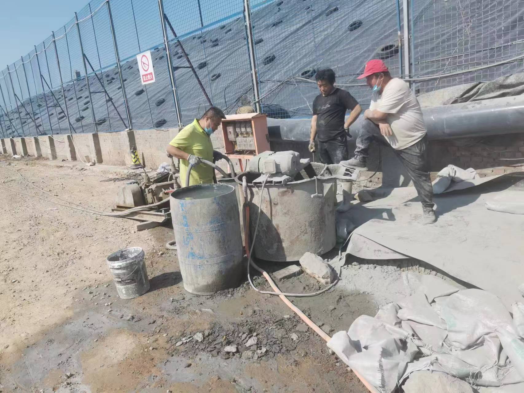 雁江袖阀管注浆